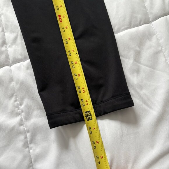 Athleta Womens Size Medium Padded Spin Cycling Pants Black Cropped Legging - Picture 2 of 11